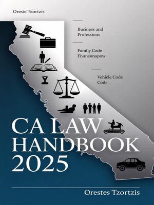 cover image of California Law Handbook 2025
